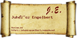 Juhász Engelbert névjegykártya